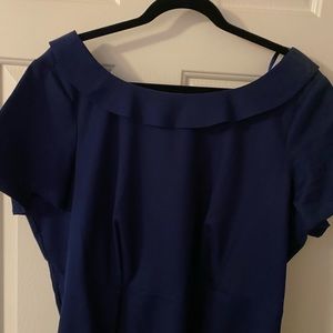 Lands End size 18 Navy dress.